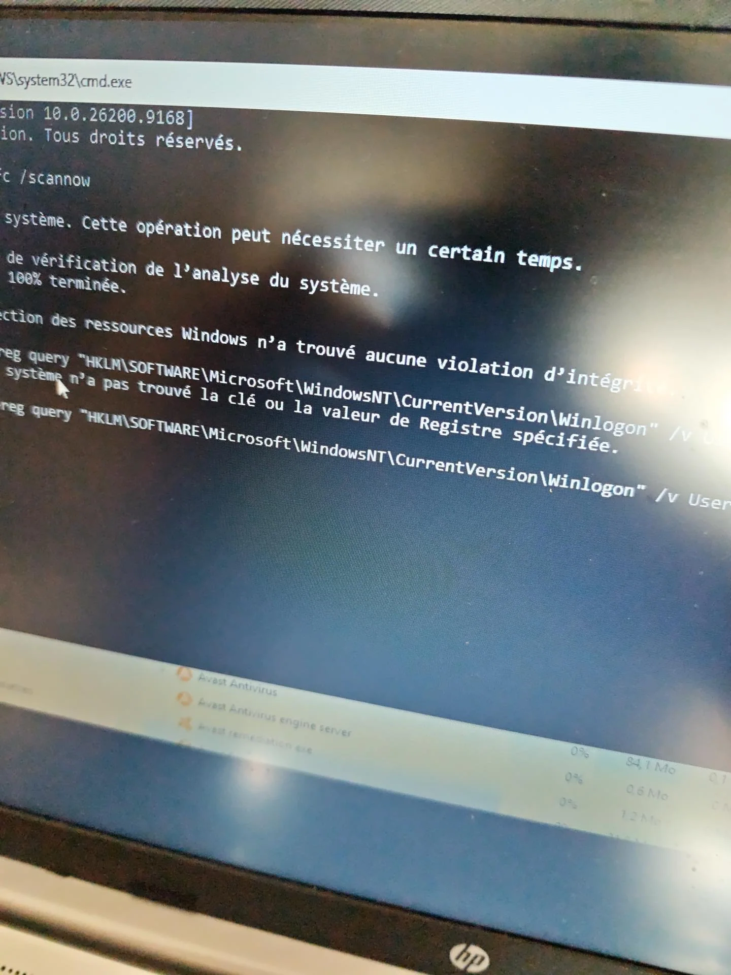 Contrôle de la configuration du bureau dans Windows
