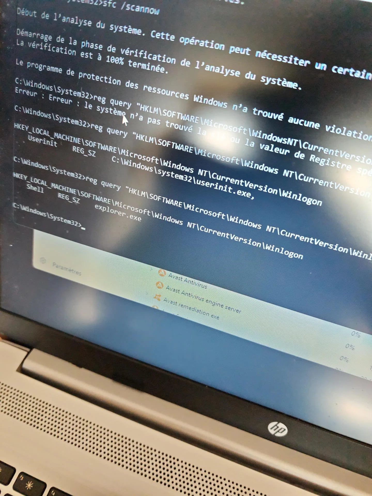 Contrôle du lancement du bureau Windows